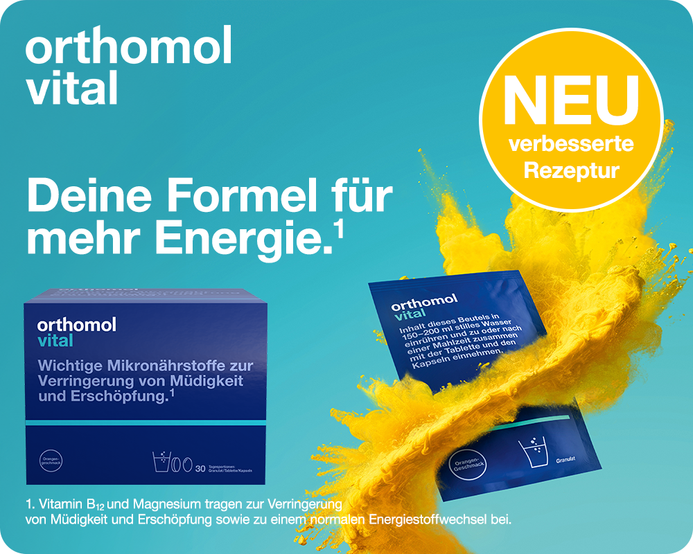 Jetzt das neue orthomol vital entdecken