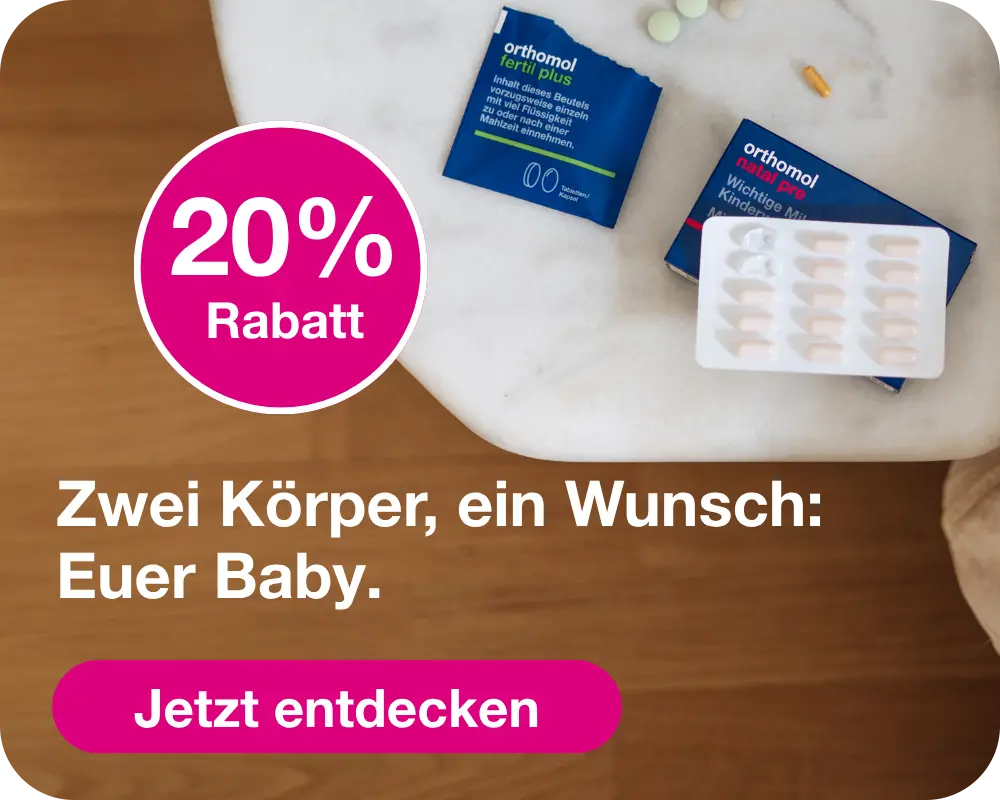 Jetzt das Orthomol Kinderwunsch Bundle entdecken